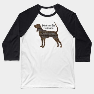 Black and Tan Coonhound Baseball T-Shirt